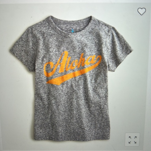J. Crew Other - J. Crew Crewcuts “Aloha” t-shirt, 4-5T